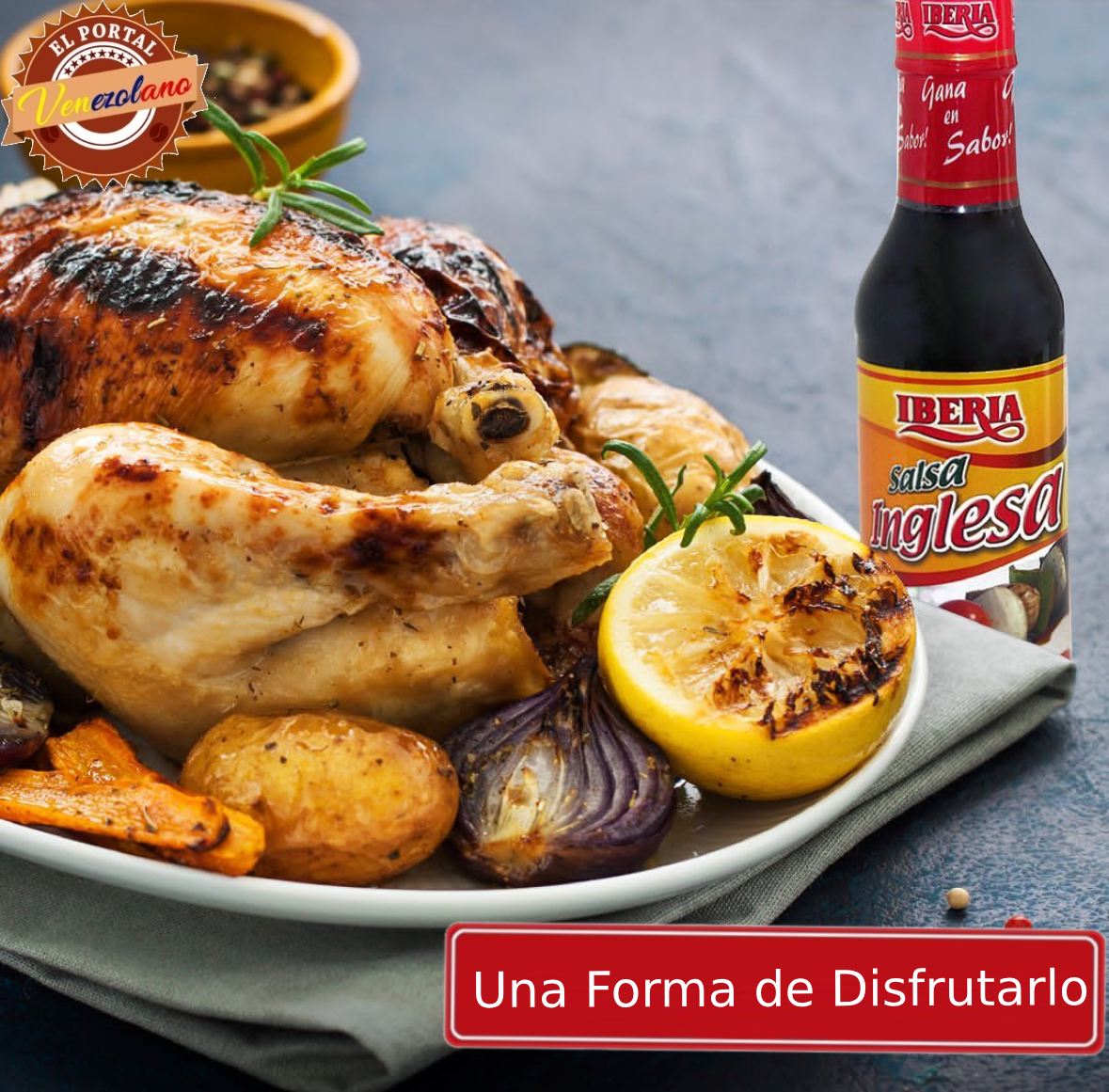 Salsa Iberia Soya, Inglesa y ajo  x 3 Venezuela