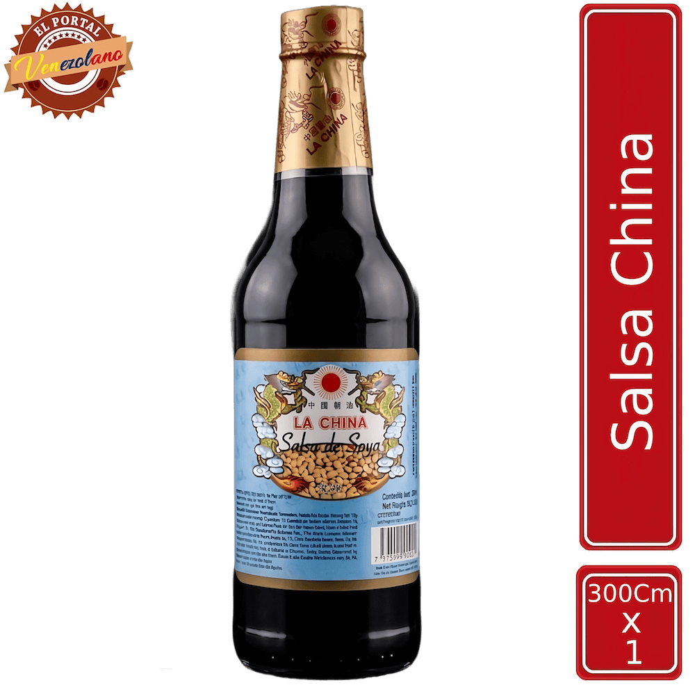 Salsa De Soya China 300 ML  Venezolana