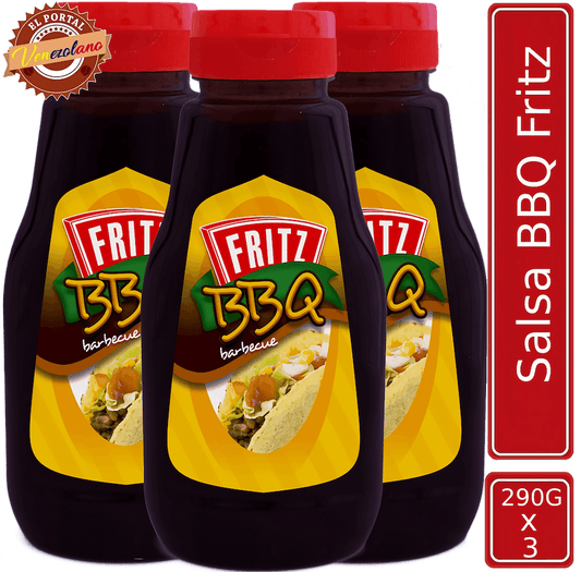 Salsa Fritz BBQ Venezuela x 3 Unidades