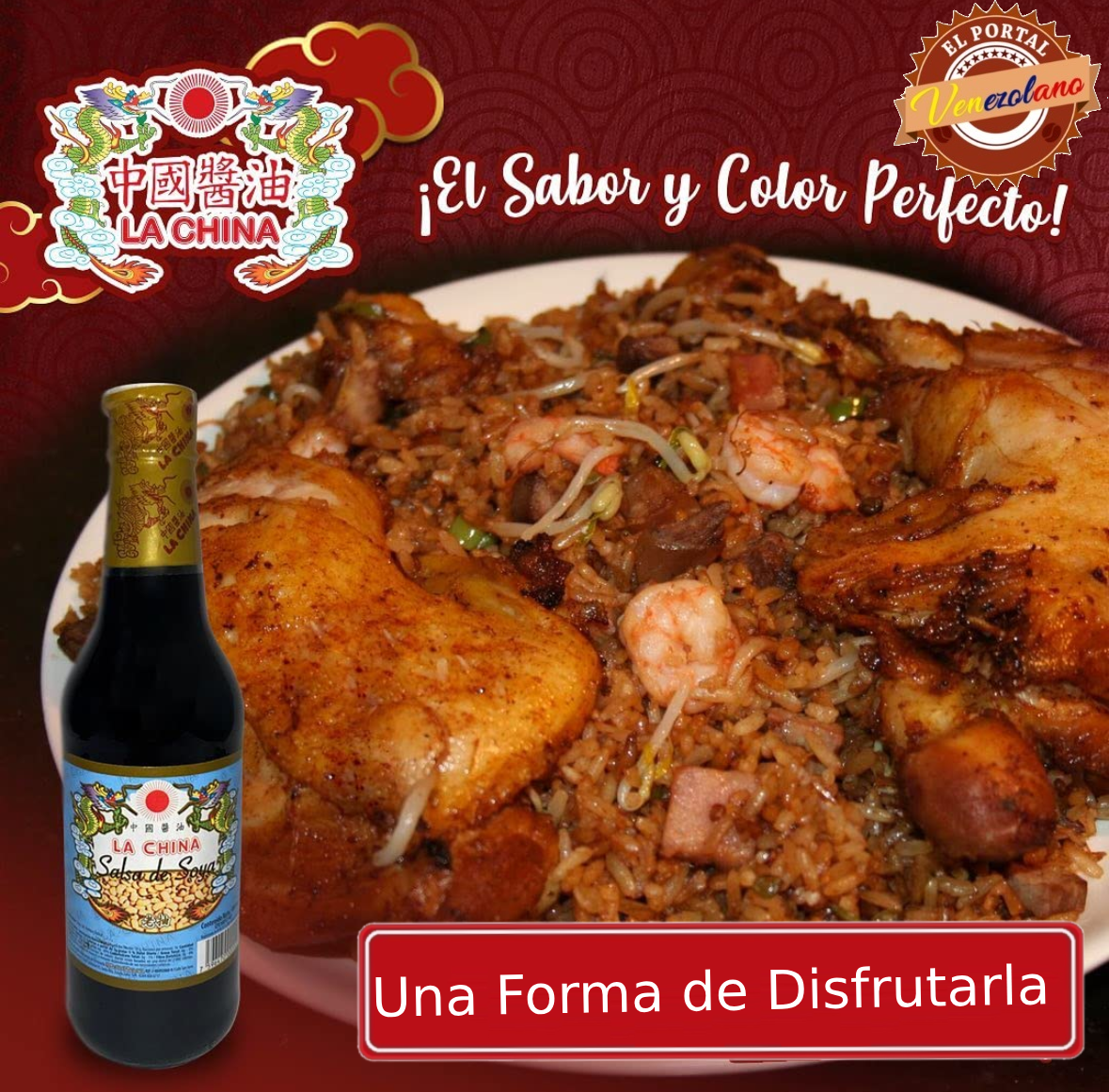 Salsa De Soya China 300 ML  Venezolana