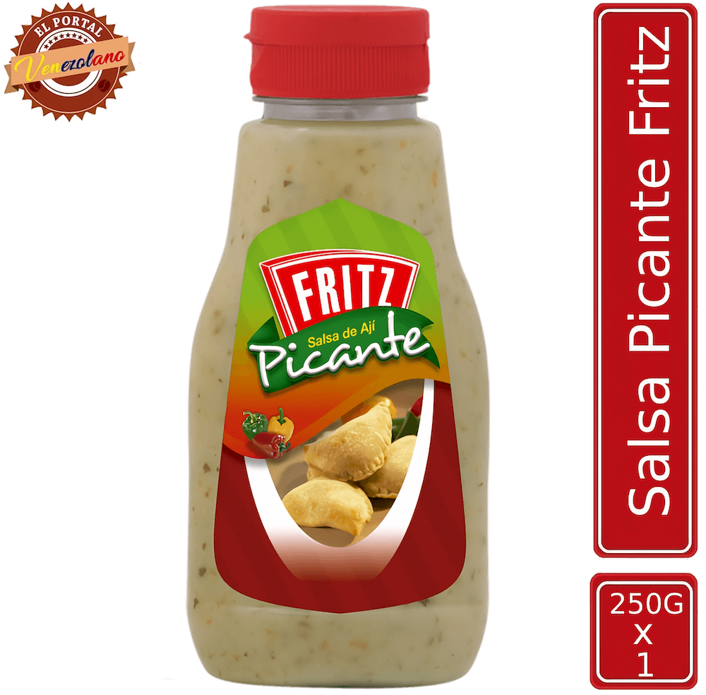 Salsa Fritz picante venezolana, disponible en Colombia