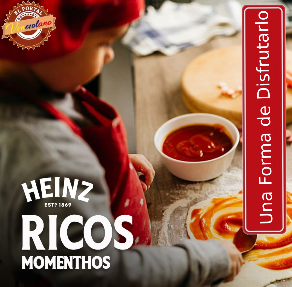 Salsa de tomate Heinz venezolana, una forma de disfrutarla