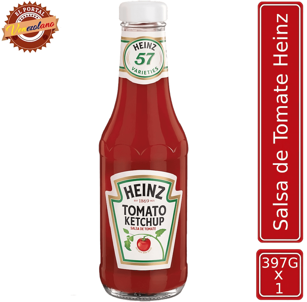 Salsa de tomate Heinz 397g venezolana