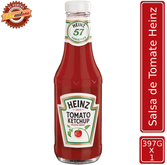 Salsa de Tomate Heinz  397Gr Venezuela