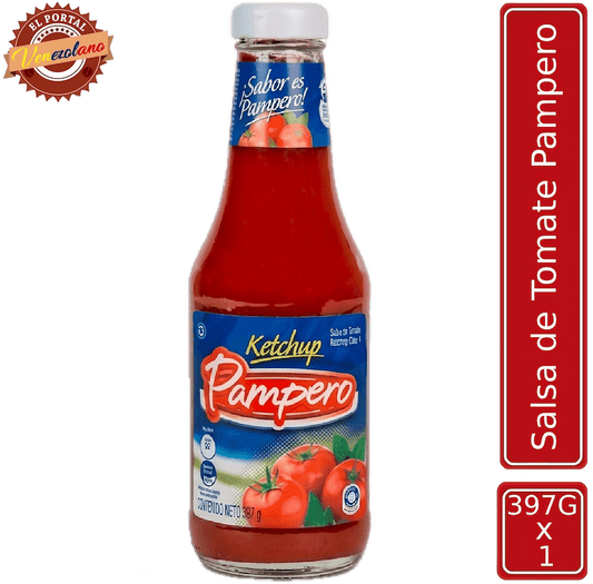 Salsa De Tomate Pampero 397 Gr Venezuela