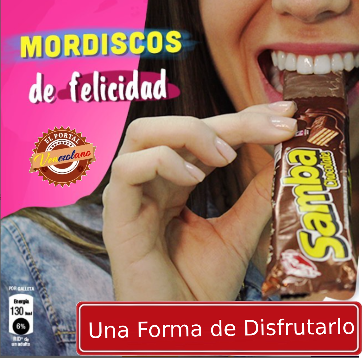 Samba  Wafer Chocolate Venezuela x 12