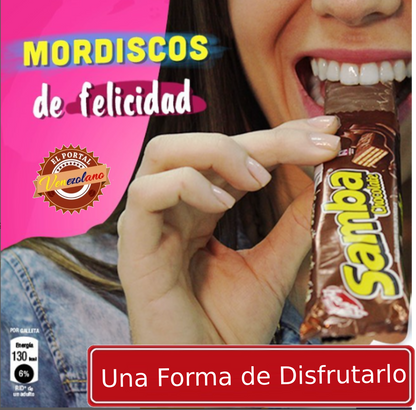 Samba  Wafer Chocolate Venezuela x 12