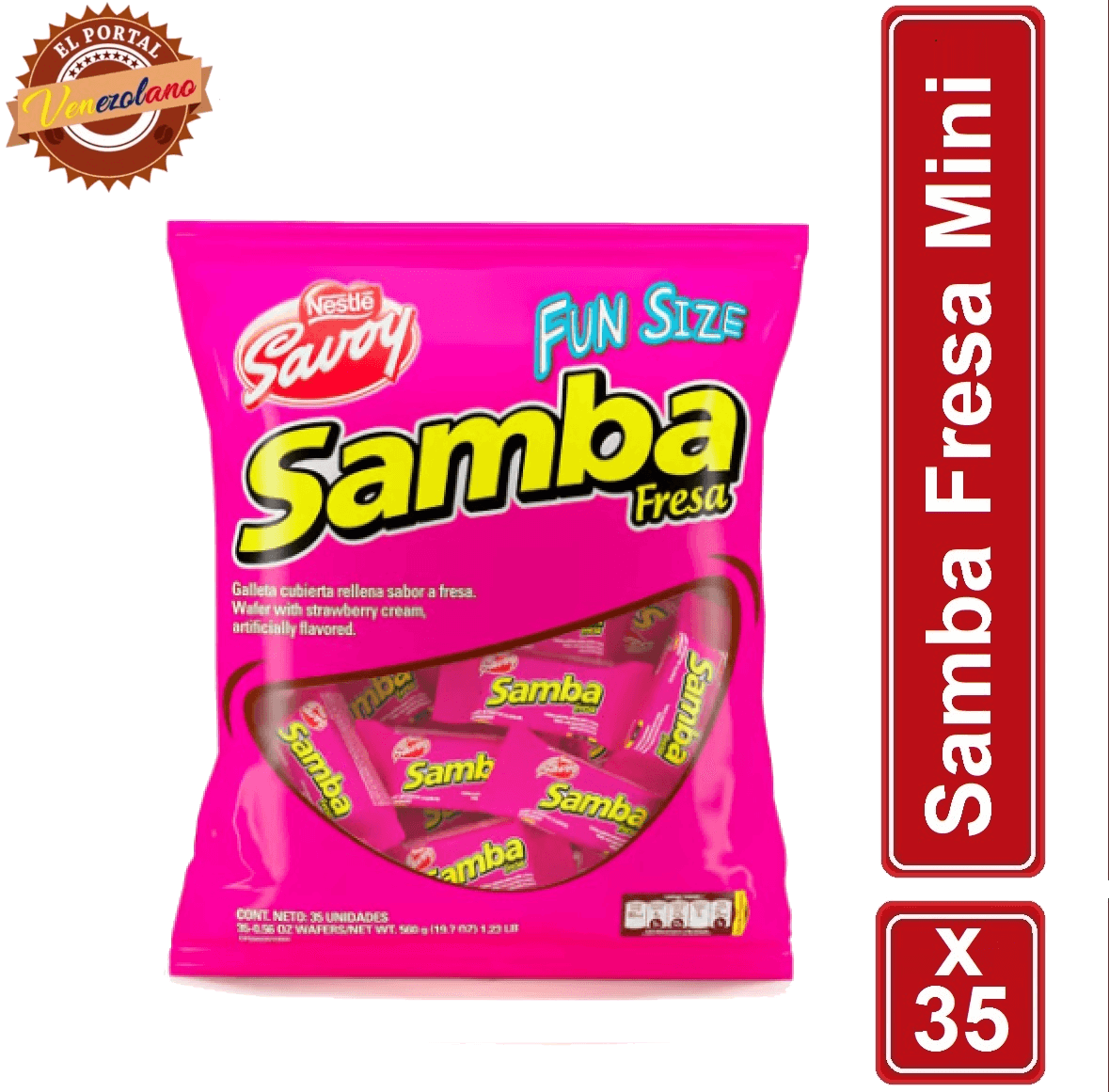 Samba Mini  Venezuela x 35