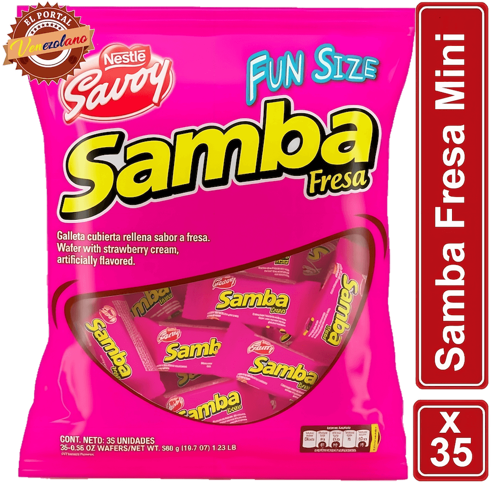 Samba Mini  Venezuela x 35 Unidades
