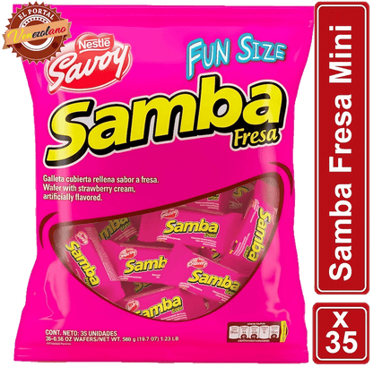 Samba Mini  Venezuela x 35 Unidades
