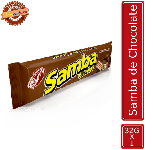 Samba  Wafer Chocolate Venezuela