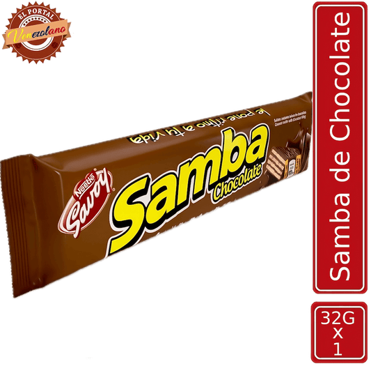 Samba  Wafer Chocolate Venezuela