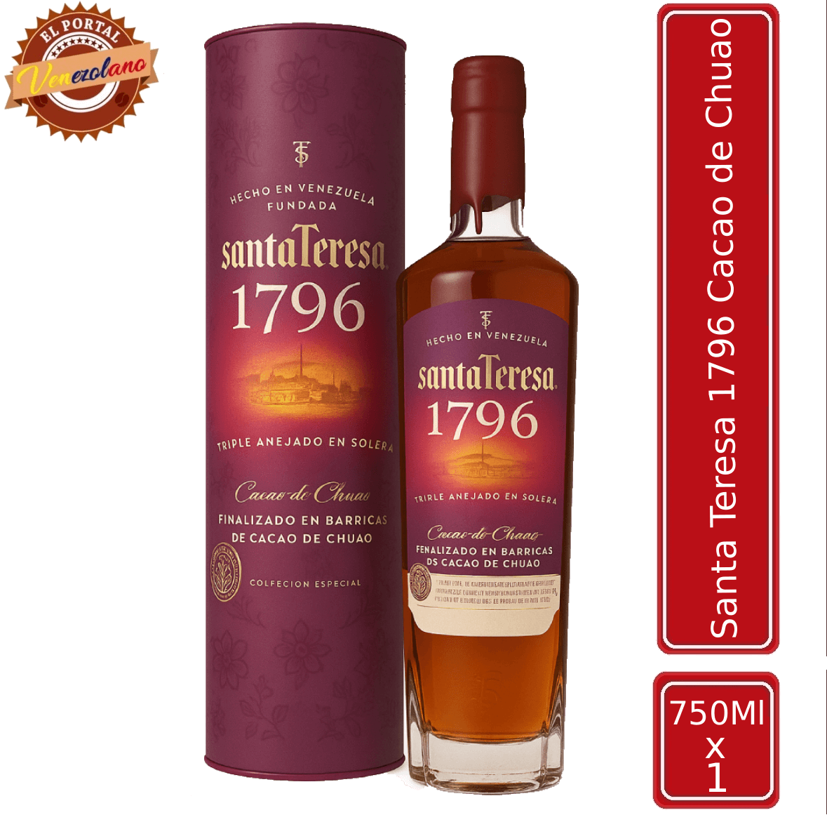 Ron Santa Teresa 1796 Cacao De Chuao Venezuela
