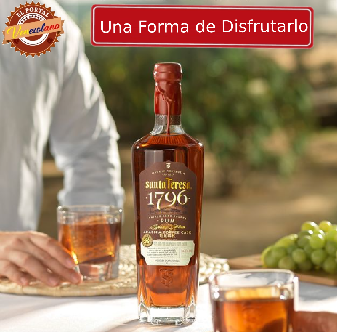 Ron Santa Teresa Café Arábica  1796 Venezuela