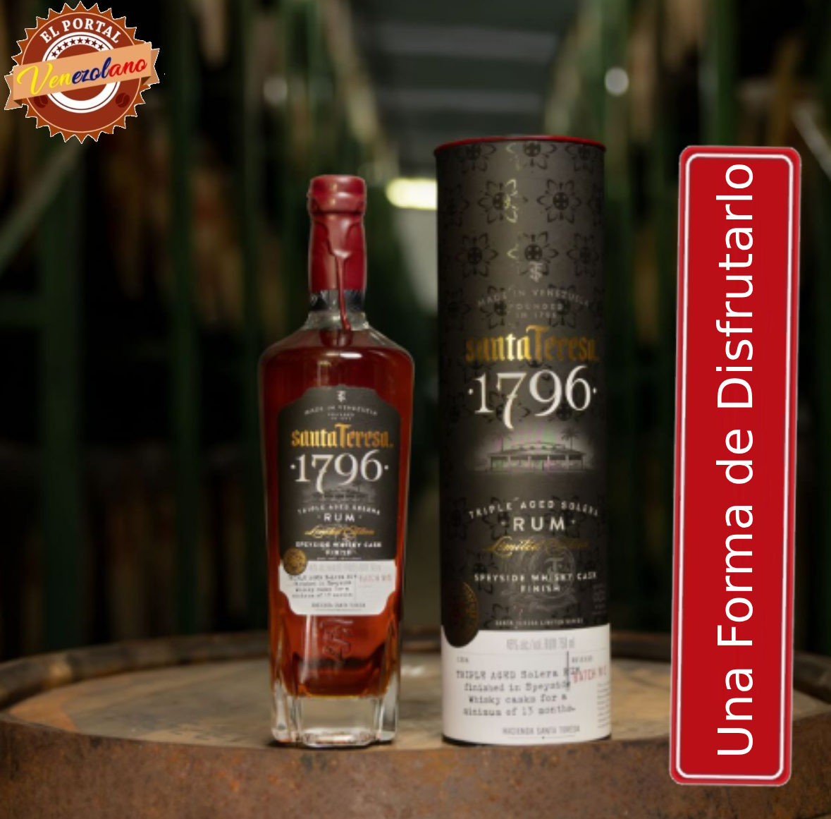 Ron Santa Teresa Speyside  1796 Venezuela