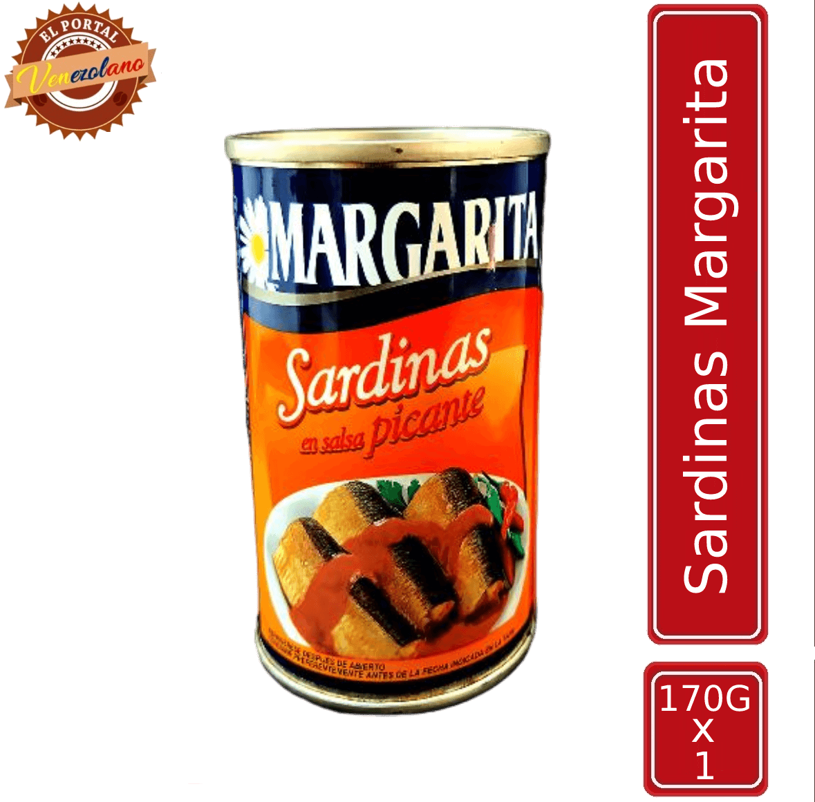 Sardina Margaritas en Salsa de Picante Venezuela