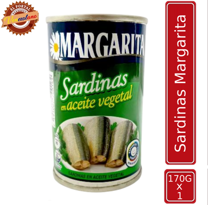 Sardina Margaritas en Aceite Vegetal Venezuela