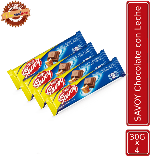 Chocolates Savoy 30G Venezuela x 4