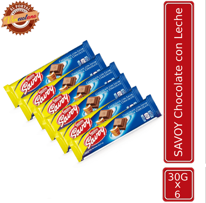 Chocolates Savoy 30G Venezuela x 6