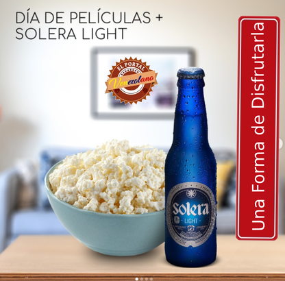 Cerveza Solera Azul Venezuela x 24