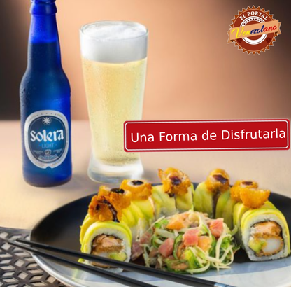 Cerveza Solera Azul Venezuela x 24