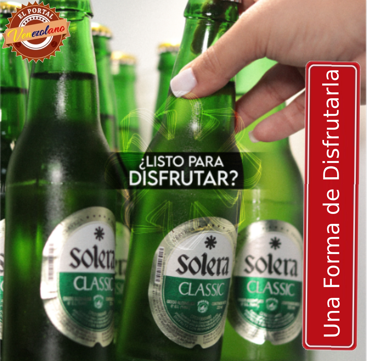 Cerveza Solera Verde Venezuela x 24