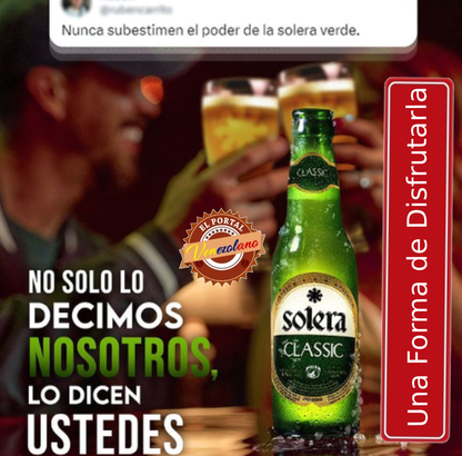 Cerveza Solera Verde Venezuela x 24