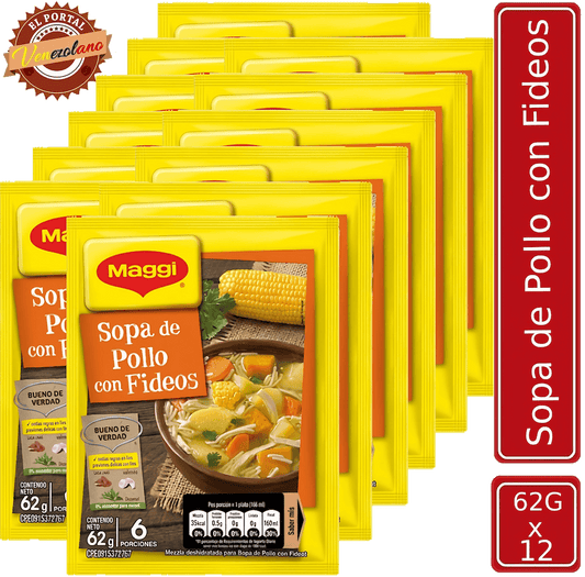 Sopa Maggi 62Gr x 12 Venezuela