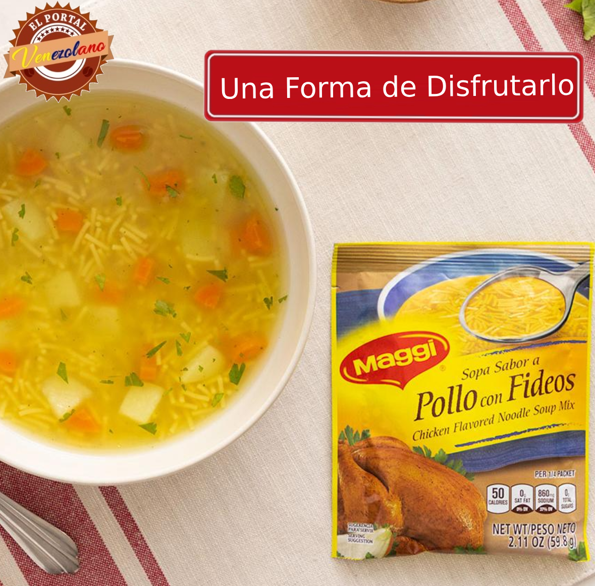 Sopa Maggi 62Gr x 12 Venezuela
