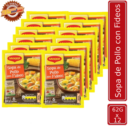 Sopa Maggi 62Gr x 12 Venezuela