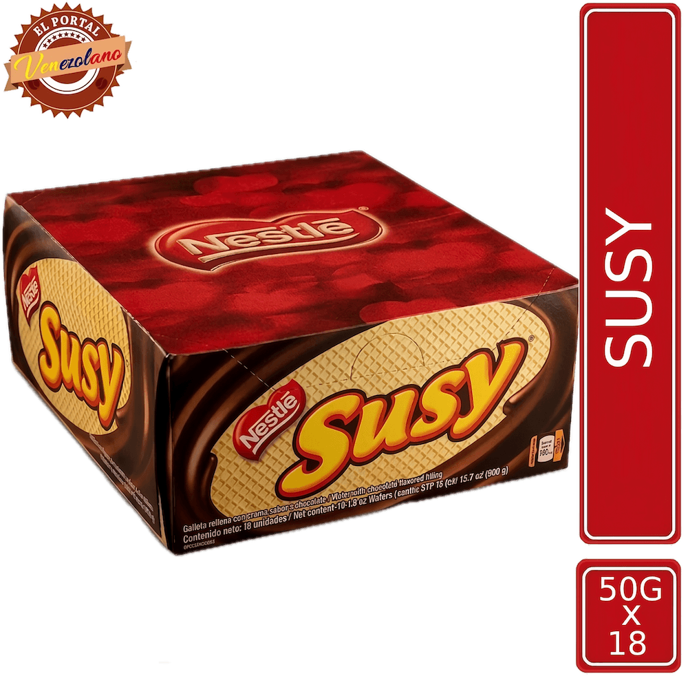 Galleta Susy Nestle  Venezuela x 18 Unidades
