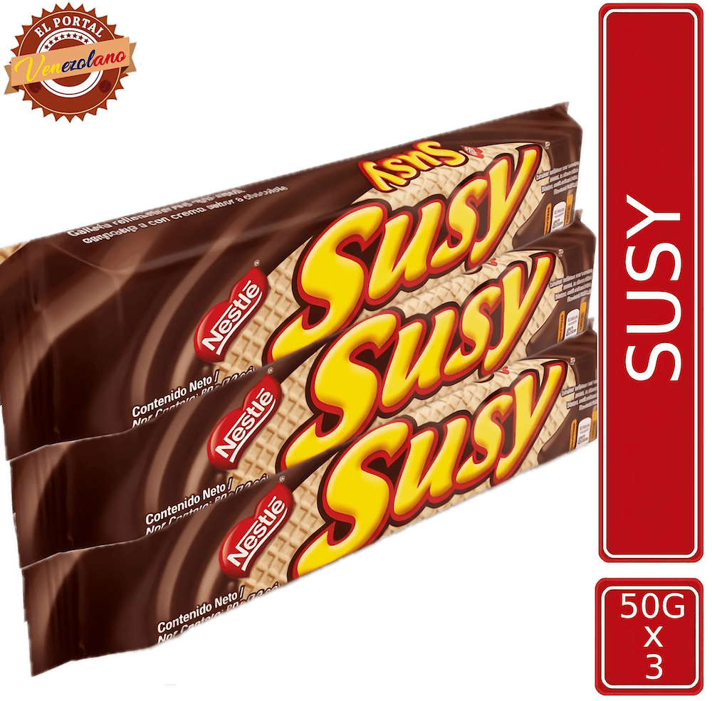 Galleta Susy Nestle  Venezuela x 3 Unidades
