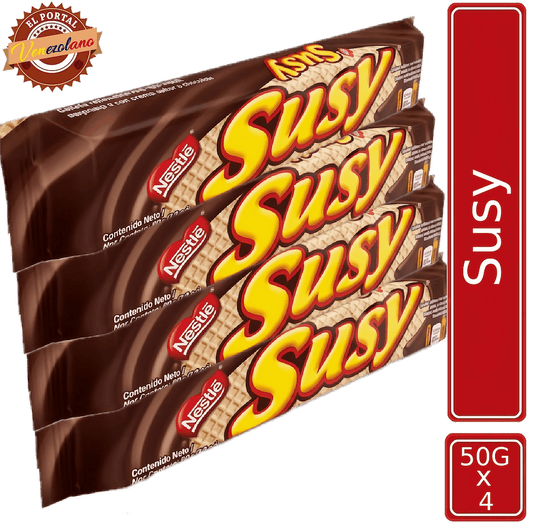 Galleta Susy Nestle  Venezuela x 4 Unidades