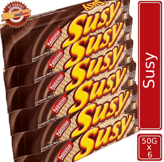 Galleta Susy Nestle  Venezuela x 6 Unidades