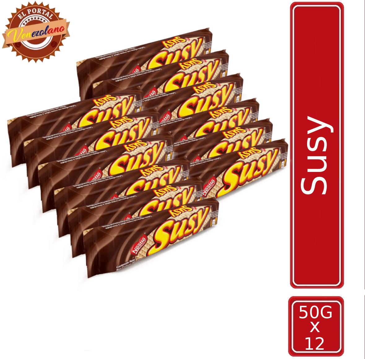 Galleta Susy Nestle  Venezuela x 12