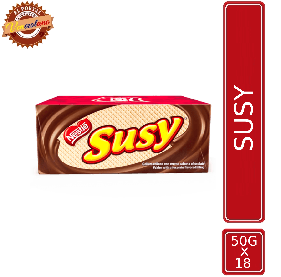 Galleta Susy Nestle  Venezuela x 18