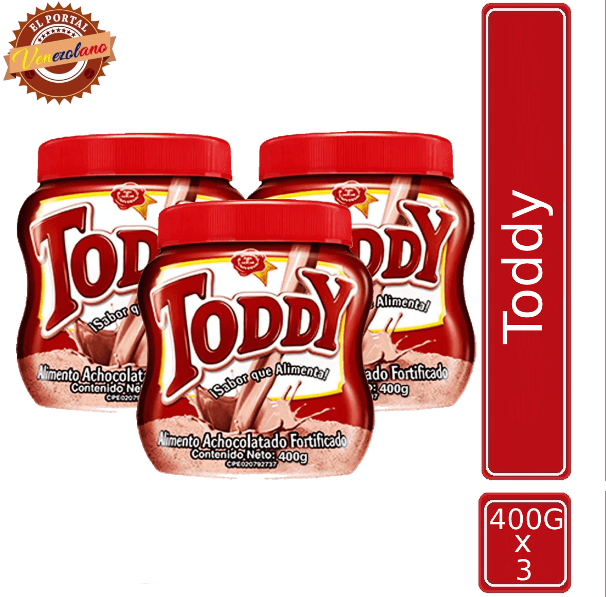 Toddy  400G Venezuela  x 3