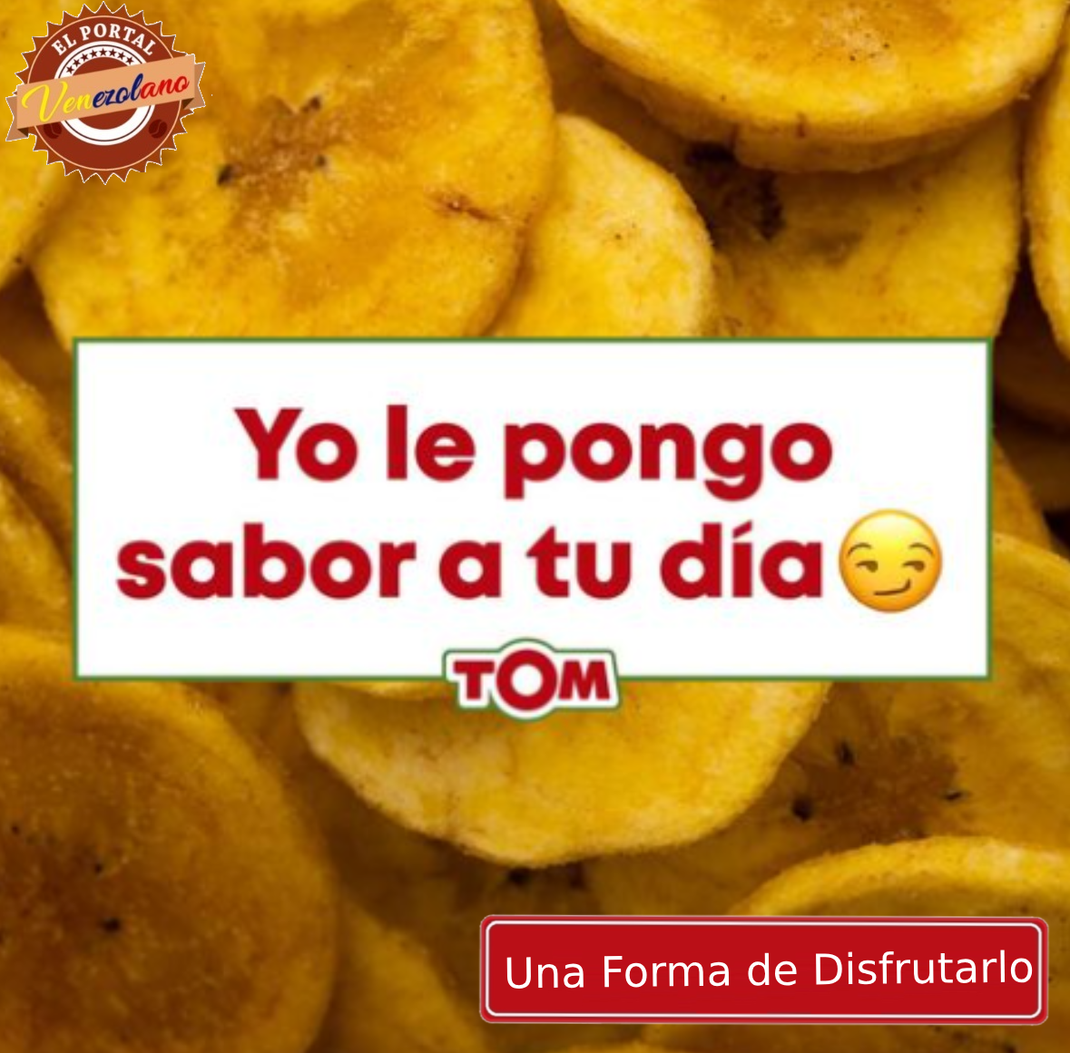 Toston Tom 28g Venezuela x 6 Unidades