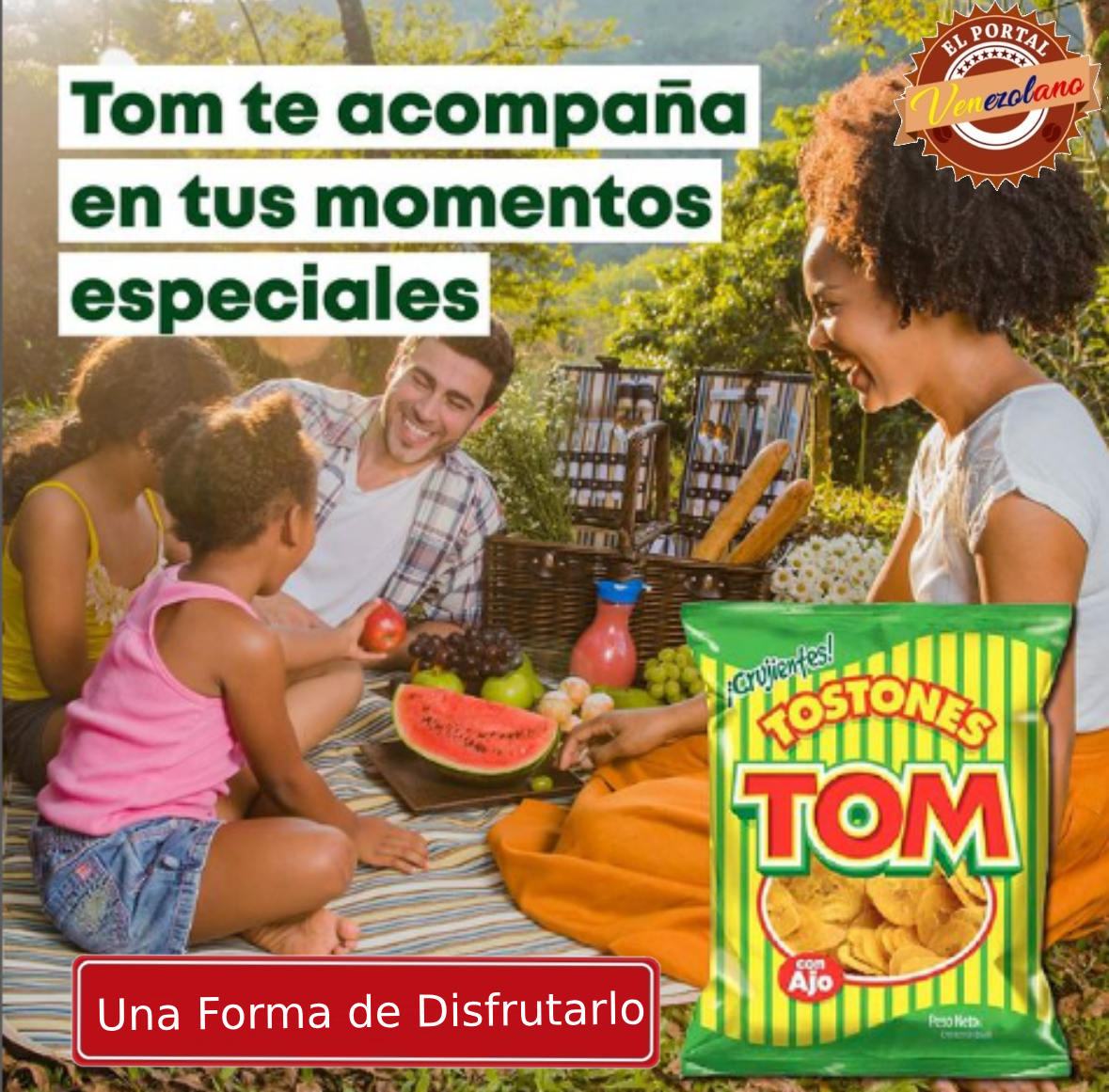 Toston Tom 80g Venezuela x 3 Unidades