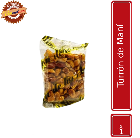 Turrón  El Dormilon Maní Venezuela