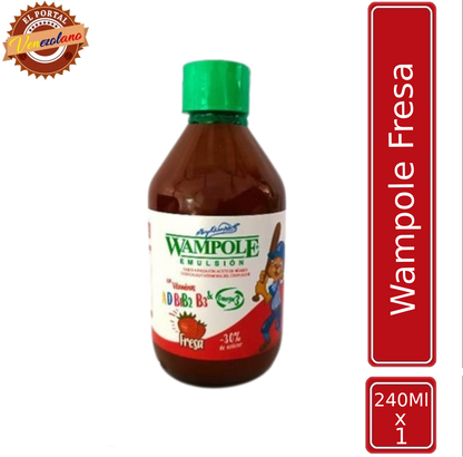 Wampole Fresa 240  ML  Venezuela