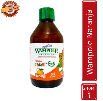 Wampole Naranja 240  ML  Venezuela